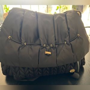 HAPP LEVY Diaper Bag Black, Gently Used